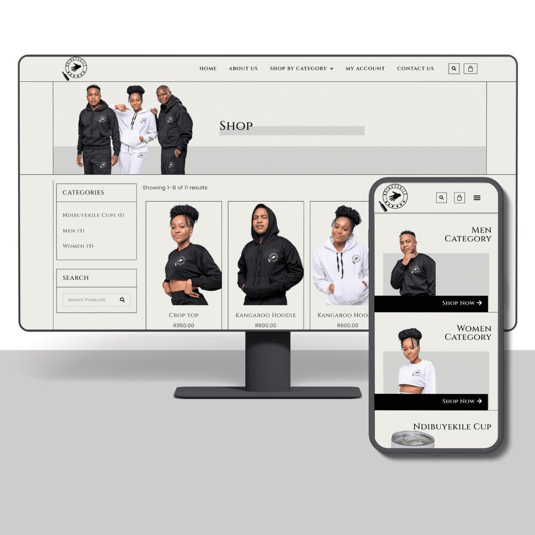 Minimalist Neutral Multi Device Computer Mockup Website Launch Instagram Post